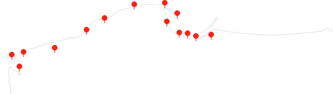 Mapa Morskie i Brzegowe Stacje Ratownicze